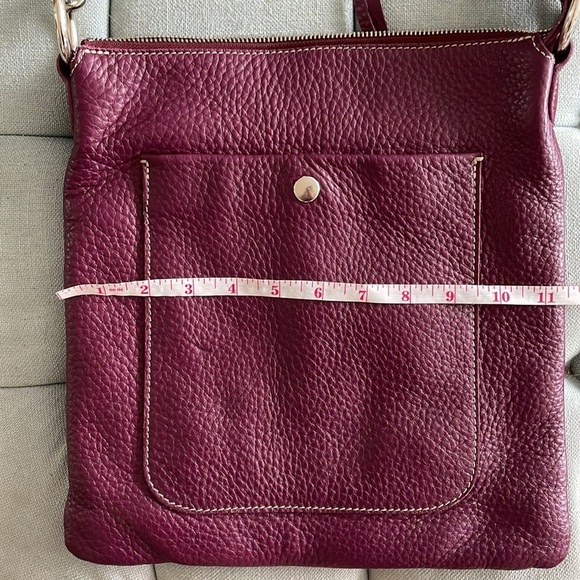 Roots Stella Flat Tribe Leather Crossbody Bag - Picture 16 of 16